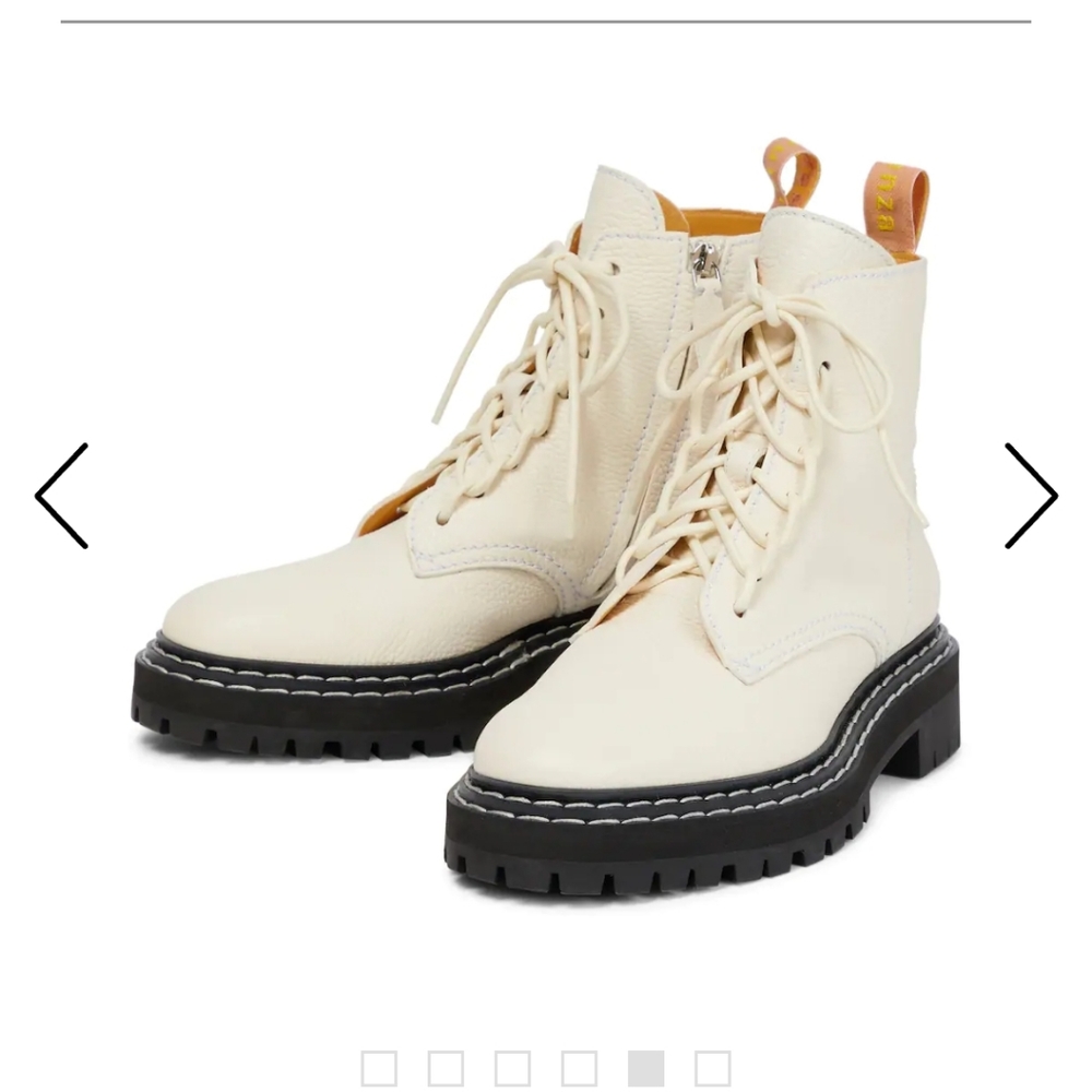 Proenza Schouler Lug Sole Combat Boots